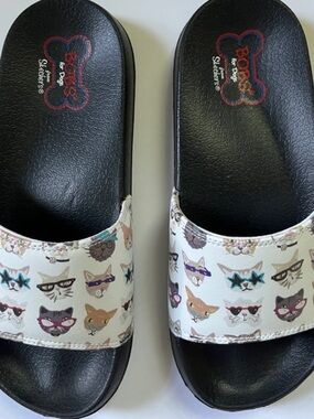 Skechers BOBS for Dogs Slides Size 6 Shoes Sandals NWOT